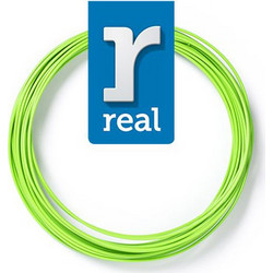 Real Filament PLA 1.75mm Light Green 35gr