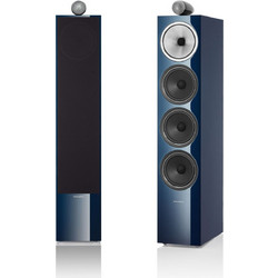 Bowers & Wilkins 702 Signature Ζεύγος Ηχείων Hi-Fi Δαπέδου 300W 3 Δρόμων Blue