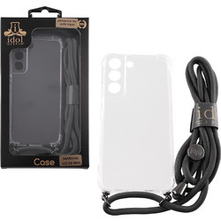 Idol 1991 Antishock Strap Back Cover Transparent (Samsung Galaxy S22 5G)