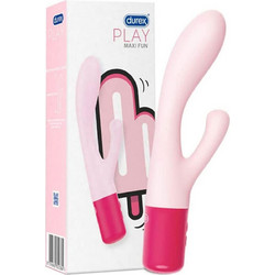 Durex Play Maxi Fun Δονητής Rabbit 20.2cm Ροζ