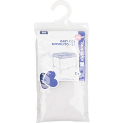 Kikka Boo Κουνουπιέρα για Παρκοκρέβατο 60x120εκ. White 41108040093