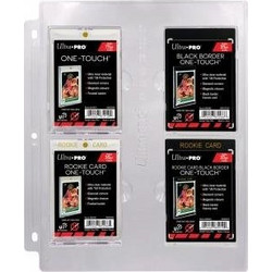 Ultra Pro 4-Pocket Page for ONE-TOUCH Displays (23pt-100pt)