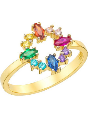 Δαχτυλίδι rainbow ZH49389