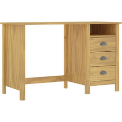 vidaXL Hill Range Γραφείο Μασίφ Ξύλο 120x50x74cm 288995