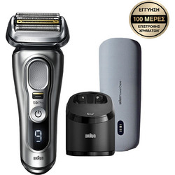 Braun Li-Ion 9477CC Ξυριστική Μηχανή Προσώπου Επαναφορτιζόμενη Αδιάβροχη