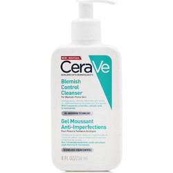 CeraVe Blemish Control Face Cleanser Gel Καθαρισμού Προσώπου για Ακμή 236ml