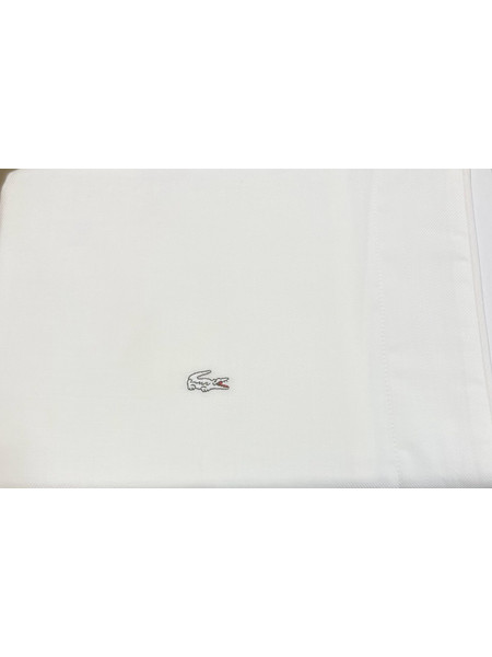 Σετ Σεντόνια King Size Juego De Cama White 270x290+Κατωσέντονο Με Λάστιχο(180x200+40) LACOSTE 100% Βαμβάκι