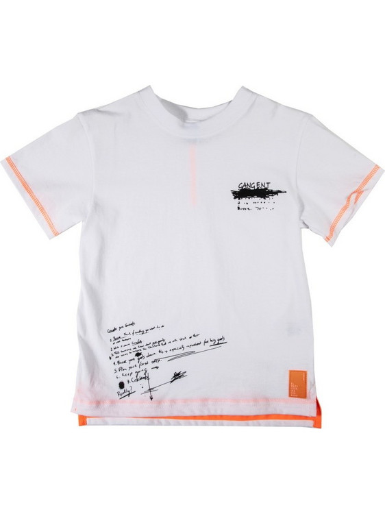 Gang Παιδικό T-Shirt Κοντομάνικο Λευκό 122550