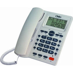 Osio OSW-4710 Ενσύρματο Τηλέφωνο με Ανοιχτή Ακρόαση Λευκό