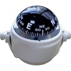 Πυξίδα Optronics Φ86 mm - Λευκό