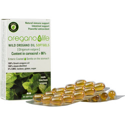 Oregano4Life Wild Oregano Oil 30 Μαλακές Κάψουλες