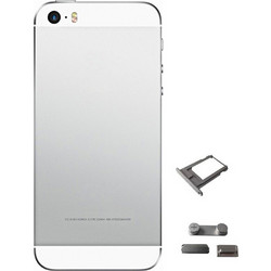 Πίσω Κάλυμμα Apple iPhone SE με Βάση Κάρτας Sim, On/Off, Πλήκτρα Έντασης και Σίγασης Λευκό OEM Type A
