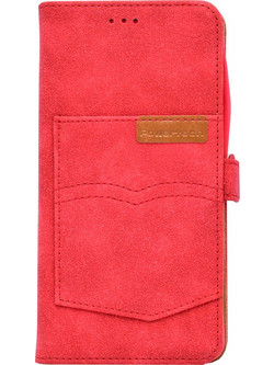 POWERTECH Θήκη Pocket UniFlip Universal για Smartphone 5.6 - 6" κόκκινη