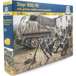 Italeri Steyr RS0/01 With German soldiers Συναρμολογούμενο Πλαστικό Μοντέλο Φορτηγού 1:35