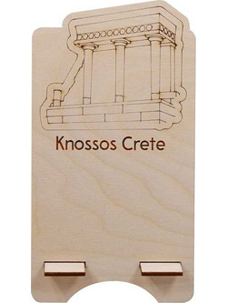 ΞΥΛΙΝΗ ΒΑΣΗ ΣΤΗΡΙΞΗΣ ΚΙΝΗΤΟΥ/ΤΑΜΠΛΕΤ KNOSSOS ΦΥΣΙΚΟ ΞΥΛΟ (21x12 )