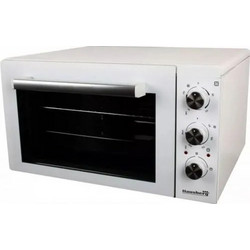 Hasuberg HB-8030AB White Ηλεκτρικό Φουρνάκι 58lt χωρίς Εστίες