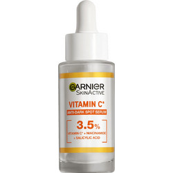 Garnier SkinActive Vitamin C Glow Boost Day Serum Προσώπου για Πανάδες Ανάπλαση & Λάμψη με Βιταμίνη C 30ml