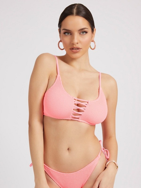 Guess Bikini Top Μπουστάκι Ροζ E2GJ09MC03P-AMYP