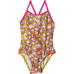Arena Swimwear KG Fishbone Αθλητικό Παιδικό Μαγιό Ολόσωμο για Κορίτσι Πολύχρωμο 1A48595-2-3