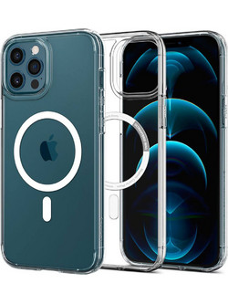 Spigen Ultra Hybrid Back Cover with MagSafe White (iPhone 12 / 12 Pro)