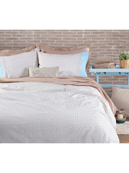 Σετ Παπλωματοθήκη Υπέρδιπλη Catelyn Green Nef Nef 230x240 cm