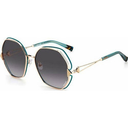 Missoni MIS 0075/S OGA/9O Γυναικεία Γυαλιά Ηλίου Πολυγωνικά Μεταλλικά Χρυσά με Καφέ Polarized Φακό