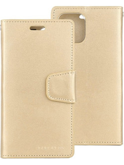 Mercury Sonata Diary Book Gold (iPhone 12 Pro Max)