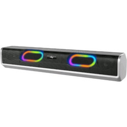 NBY-8891 Ασύρματα Ηχεία Υπολογιστή 2.0 10W με Bluetooth & RGB Φωτισμό Black