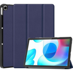 Θήκη Βιβλίο TriFold με Βάση Στήριξης για Realme Pad 10.4 - Σκούρο Μπλε