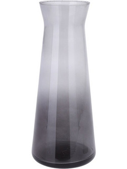 Καράφα 1.145ml, γυάλινη σε ντεγκραντέ μαύρο χρ. 10x10x25