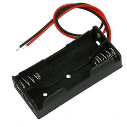 2xAAA Plastic Battery Case Holder 2 x 1.5V