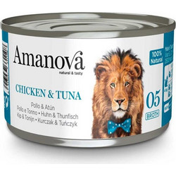 Amanova Adult 05 with Chicken & Tuna in Broth 70gr