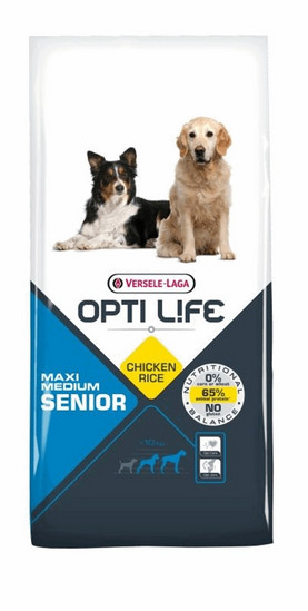 Versele-Laga Opti Life Senior Medium/Maxi Chicken & Rice 12.5kg