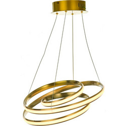 InLight 6149B Κρεμαστό Φωτιστικό Οροφής Μονόφωτο Χρυσό
