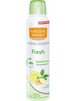 Natural Honey Soft Care Γυναικείο Αποσμητικό Spray 48h Χωρίς Αλουμίνιο 200ml