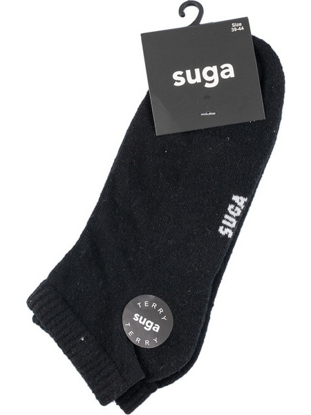 Suga Ανδρικές Κάλτσες Σοσόνια Μαύρες SG102