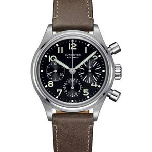 Longines Avigation Bigeye Ανδρικό Ρολόι Χρονογράφος με Καφέ Δερμάτινο Λουράκι L2.816.4.53.2 Longines Avigation Bigeye Ανδρικό Ρολόι Χρονογράφος με Καφέ Δερμάτινο Λουράκι L2.816.4.53.2