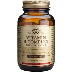 Solgar B-Complex & Vitamin C 100 Ταμπλέτες