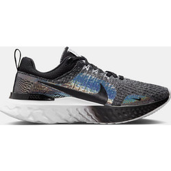 Nike React Infinity Rn Fk Γυναικεία Αθλητικά Παπούτσια για Τρέξιμο Ανθρακί DZ3027-001