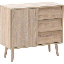 Inart-Click Συρταριερα/Ντουλαπι Ξυλινη Natural 70χ29χ62 6-50-003-0007