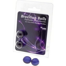 TALOKA Electric Vibrating Effect Brazilian Balls 2τμχ