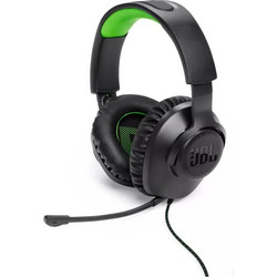 JBL Quantum 100X Gaming Headset Over Ear Black Green