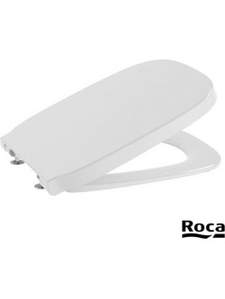 Roca Supralit Καπάκι Λεκάνης Τετράγωνο Πλαστικό Soft Close Λευκό A8019D200B