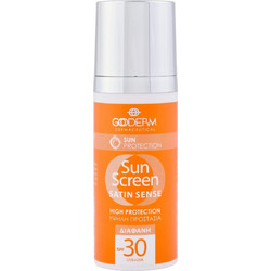 Gooderm Sun Screen Satin Sense Αντηλιακή Κρέμα Προσώπου SPF30 50ml