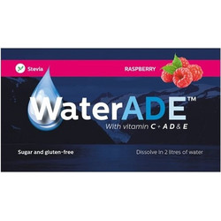 WaterADE Raspberry Βιταμινούχο Στιγμιαίο Ρόφημα σε Σκόνη, 10gr
