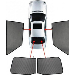 CarShades - ΚΟΥΡΤΙΝΑΚΙΑ CAR SHADES ΓΙΑ HYUNDAI IONIQ 5D 2021+ - 4 ΤΕΜ. (PVC.HYU-ION5-5-A) - CarShades - PVC.HYU-ION5-5-A