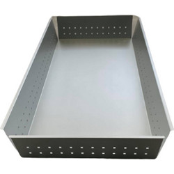Μεταλλικό Συρτάρι Vaschetta Vern Grigio Alluminio 792x420 XW0126
