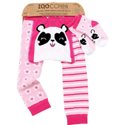 Grip+Easy Crawler Pants +amp Socks Set - Panda