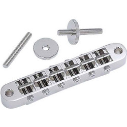 ALLPARTS Gotoh Chrome Nashville Tunematic Bridge GB2540-001