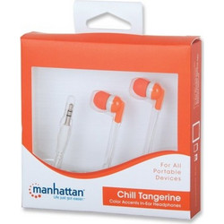 Manhattan Handsfree In-Ear 3.5mm Orange